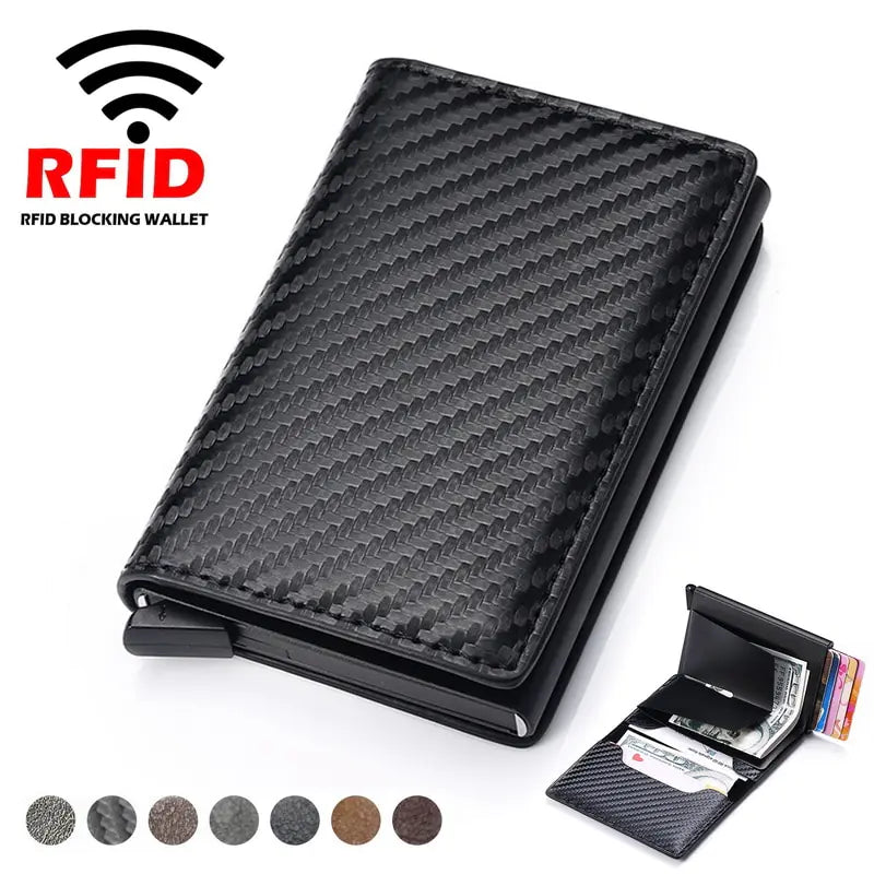 Card Holder Wallet Anti Rfid Blocking