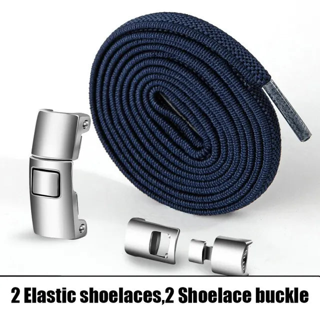 Elastic No-Tie Shoelaces allow you to finally say goodbye to the hassle of tying and untying shoelaces.