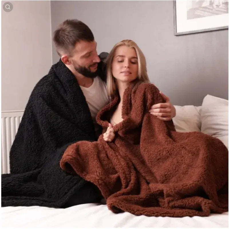 Enjoy the winter season with our Winter Blanket for Romantic Couple.