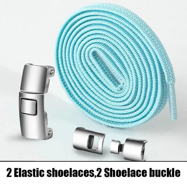 Elastic No-Tie Shoelaces allow you to finally say goodbye to the hassle of tying and untying shoelaces.