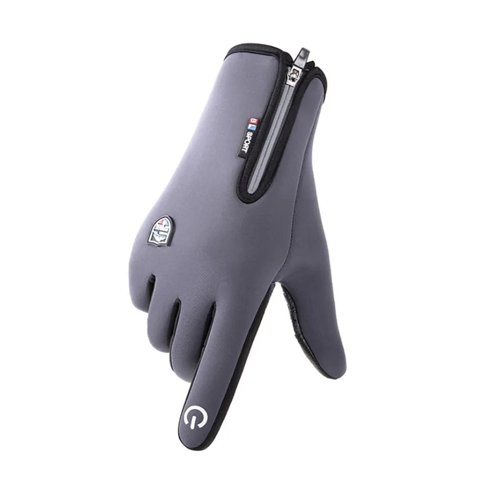 Warm Winter Ski Gloves Adjustable, comfortable gloves for men that fit well every time you go outside.