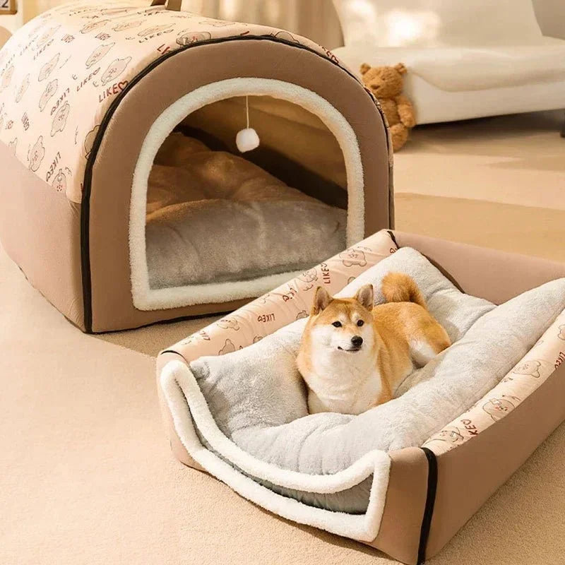 A cozy haven for your pet, the large pet cave