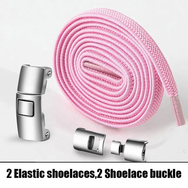 Elastic No-Tie Shoelaces allow you to finally say goodbye to the hassle of tying and untying shoelaces.