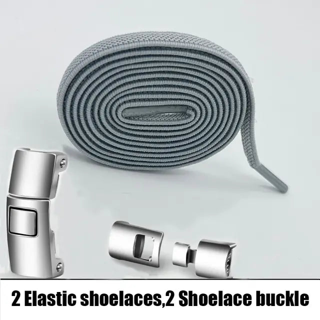 Elastic No-Tie Shoelaces allow you to finally say goodbye to the hassle of tying and untying shoelaces.