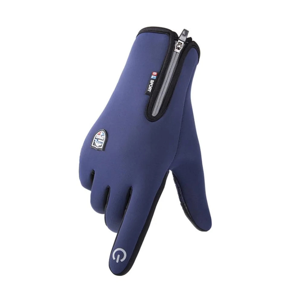 Warm Winter Ski Gloves Adjustable, comfortable gloves for men that fit well every time you go outside.