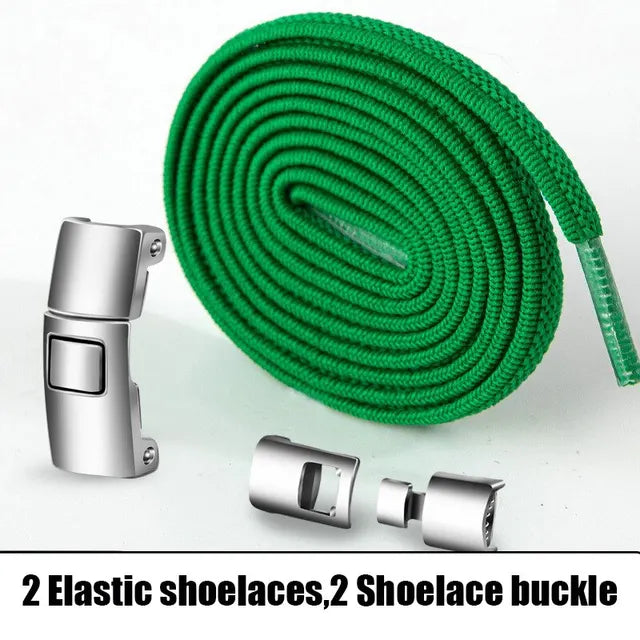 Elastic No-Tie Shoelaces allow you to finally say goodbye to the hassle of tying and untying shoelaces.