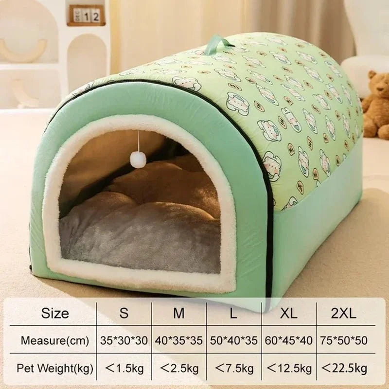 A cozy haven for your pet, the large pet cave