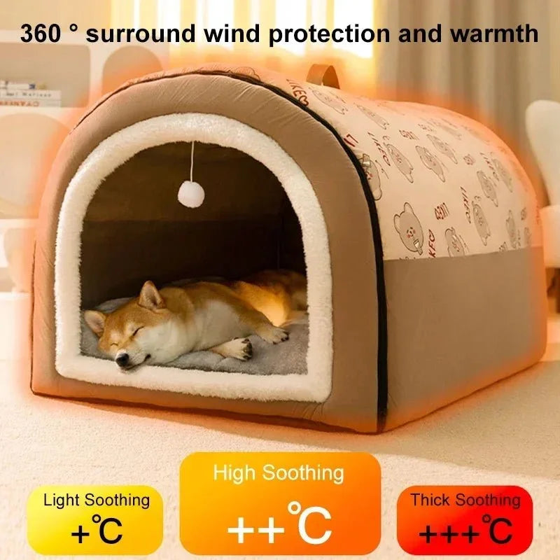 A cozy haven for your pet, the large pet cave