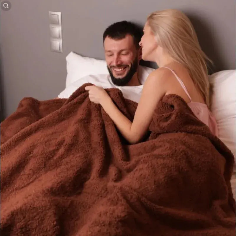 Enjoy the winter season with our Winter Blanket for Romantic Couple.