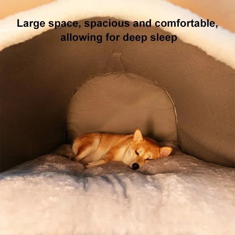 A cozy haven for your pet, the large pet cave