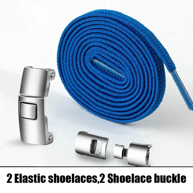 Elastic No-Tie Shoelaces allow you to finally say goodbye to the hassle of tying and untying shoelaces.