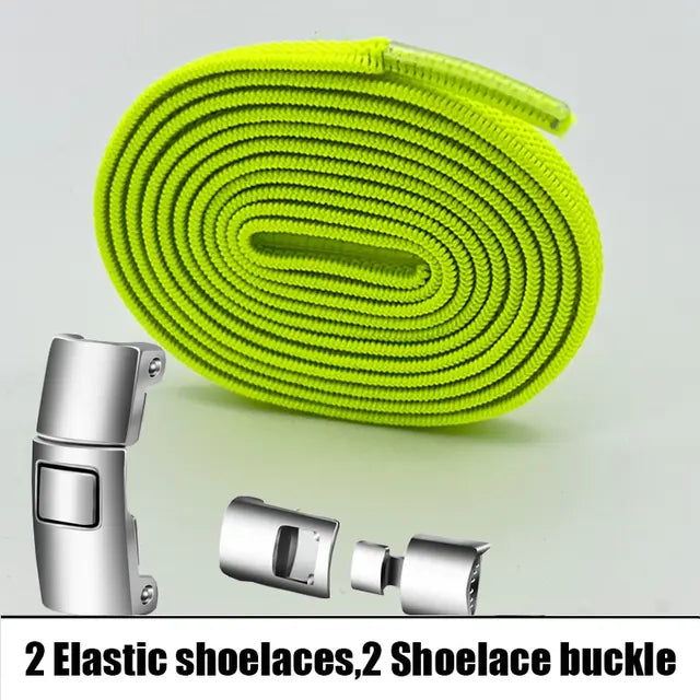 Elastic No-Tie Shoelaces allow you to finally say goodbye to the hassle of tying and untying shoelaces.