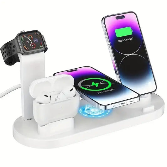 Desk phone chargers, Apple Watch AirPods, and Rapid Charging Dock Station